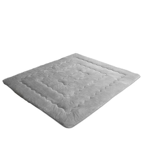 モリリン インテリア 【良品】あったか6層ラグハイパー 3畳用 グレー