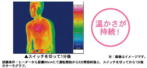 コロナ 冷暖房機器 遠赤外線ヒーター 『コアヒート』 JH-11AR(SS) 通販