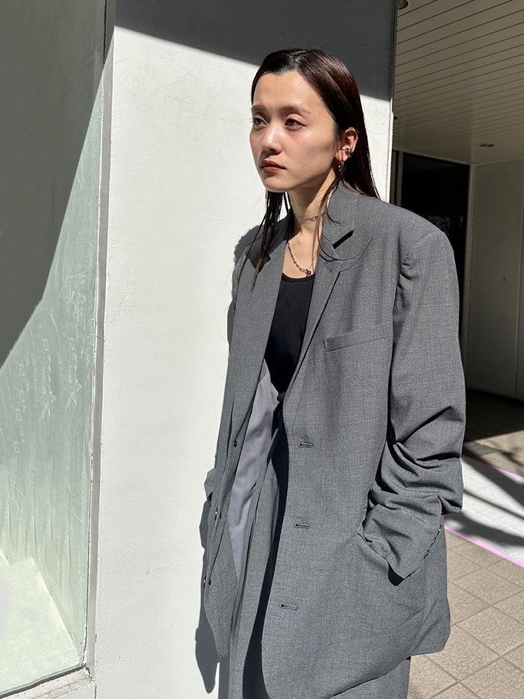 TODAYFUL ヘザーオーバージャケット グレー 36