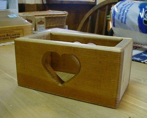 ハート小物入れ - カントリー家具・パイン家具・カントリー雑貨専門店