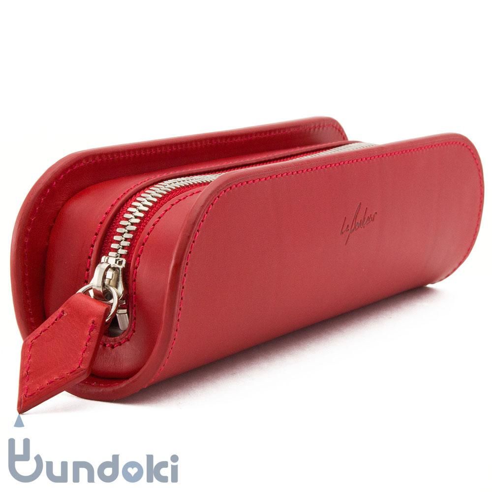 Le Bonheur/ル・ボナー】デブ・ペンケース/ブッテーロ (レッド)