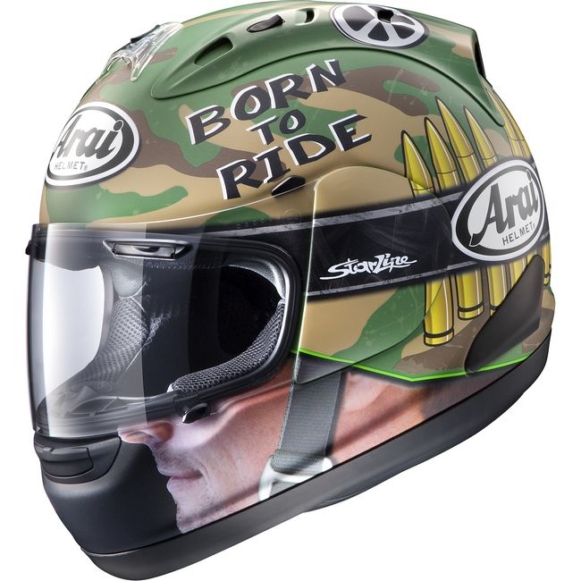 Webike | Arai アライ RX-7 RR5 NICKY CAMO [ニッキー・カモ