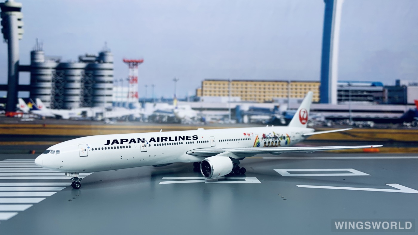 Phoenix 1:400 Boeing 777-300 Japan Airlines 日本航空PH04087 JA751J