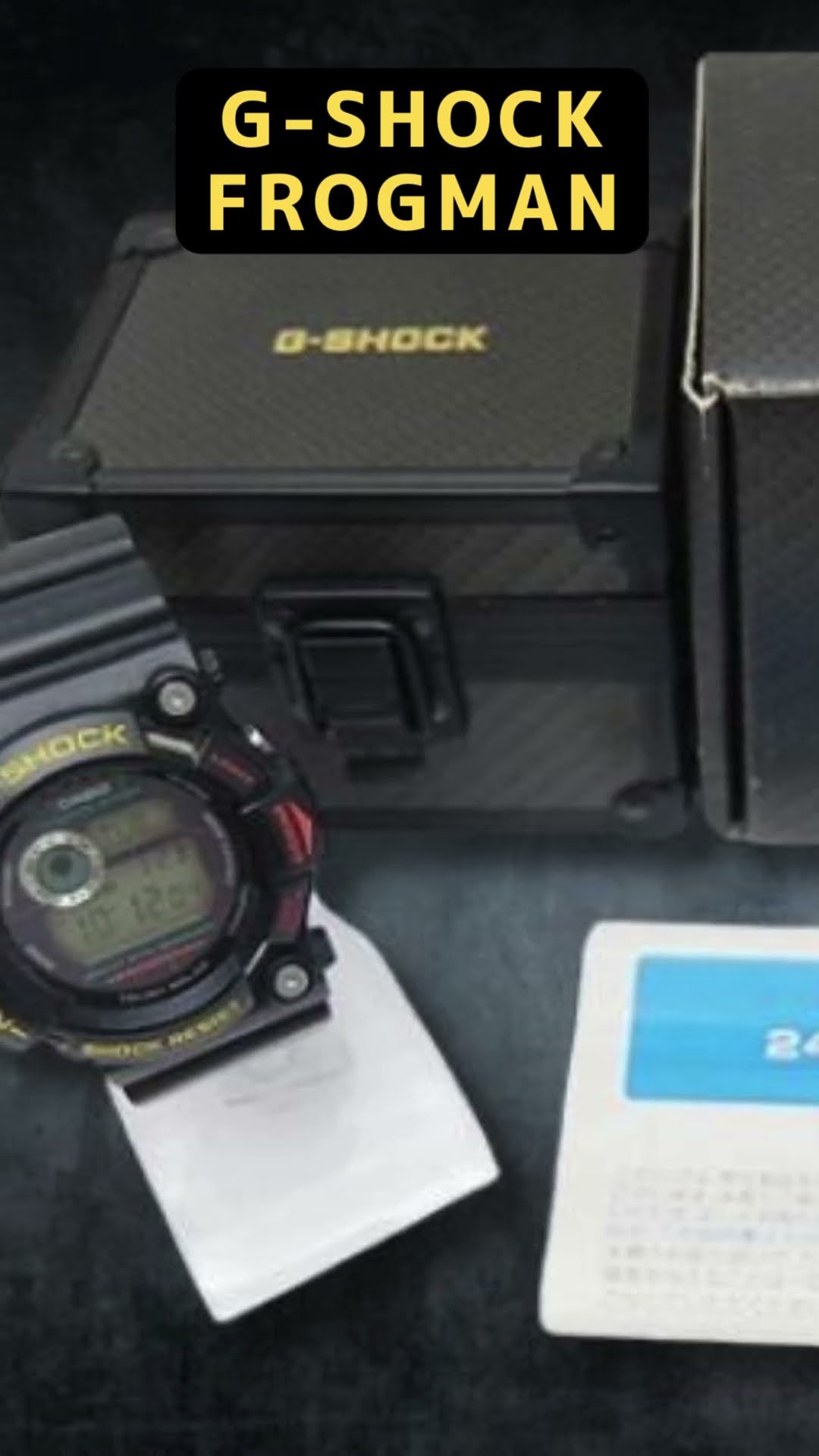 JA-2966| カシオ G-SHOCK フロッグマン GW-200Z-1JF ファイナル