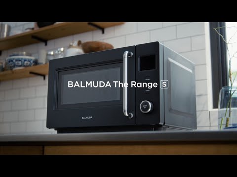 単機能レンジ BALMUDA The Range S ブラック KRN01JP-BK [20L /50/60Hz