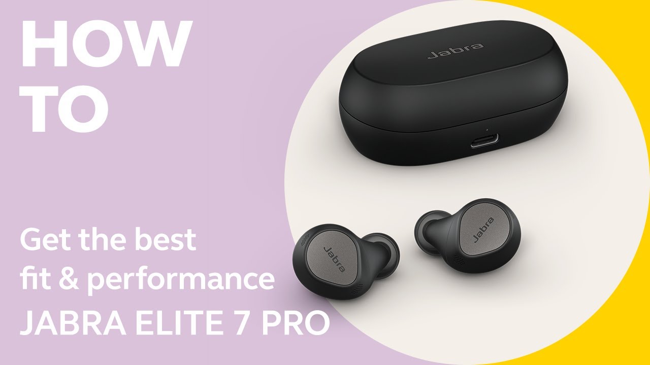Get started with your Jabra Elite 7 Pro - Black | Jabra Support