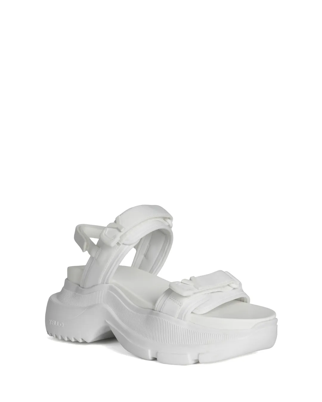 YELLO / TOKYO BLACK SINGLE SNEAKER SANDALS