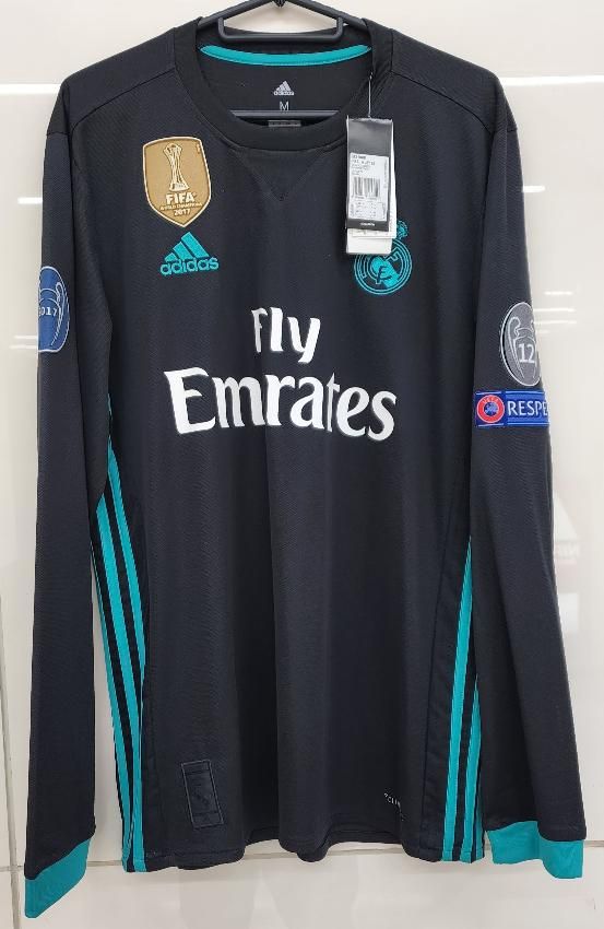 レアルマドリード（A) 17/18 UEFA CL用 セルヒオ・ラモス＃4 +