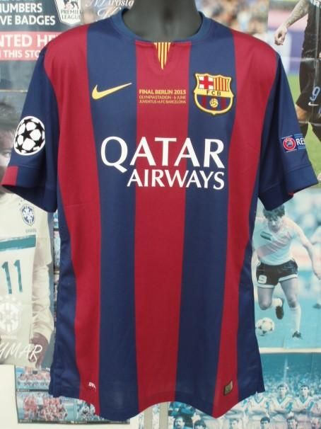 バルセロナ（H）14/15 オーセンティック CL決勝 メッシ＃10