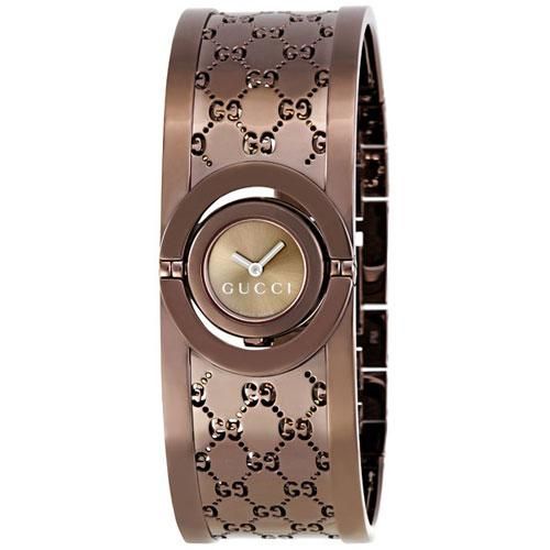 グッチ 腕時計 レディース トワール YA112532 ブラウンダイアル