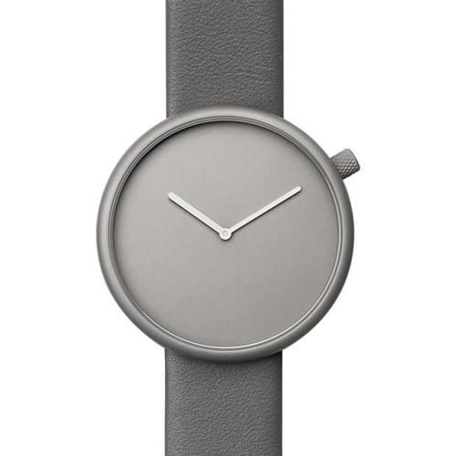ブルブル 腕時計 Ore 04 グレー×グレーレザーベルト- 腕時計の通販なら