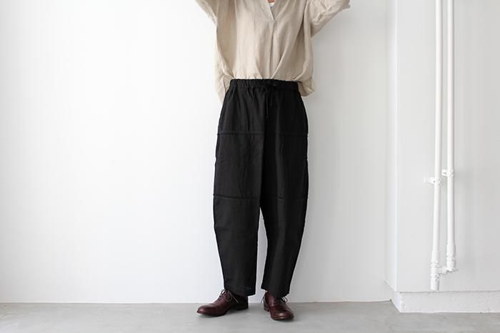 MITTAN ミッタン 竹パンツ PT-09 黒 メンズ レディース パンツ 靴通販