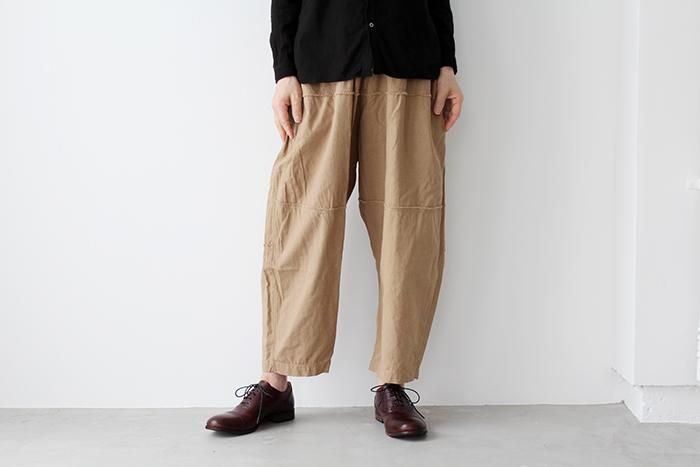 MITTAN ミッタン 竹パンツ PT-09C 草木染 胡桃 パンツ 靴通販 maqoo