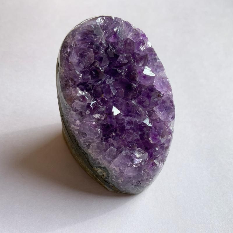 アメシスト ウルグアイ産 】 ジオード クラスター 紫水晶 アメジスト