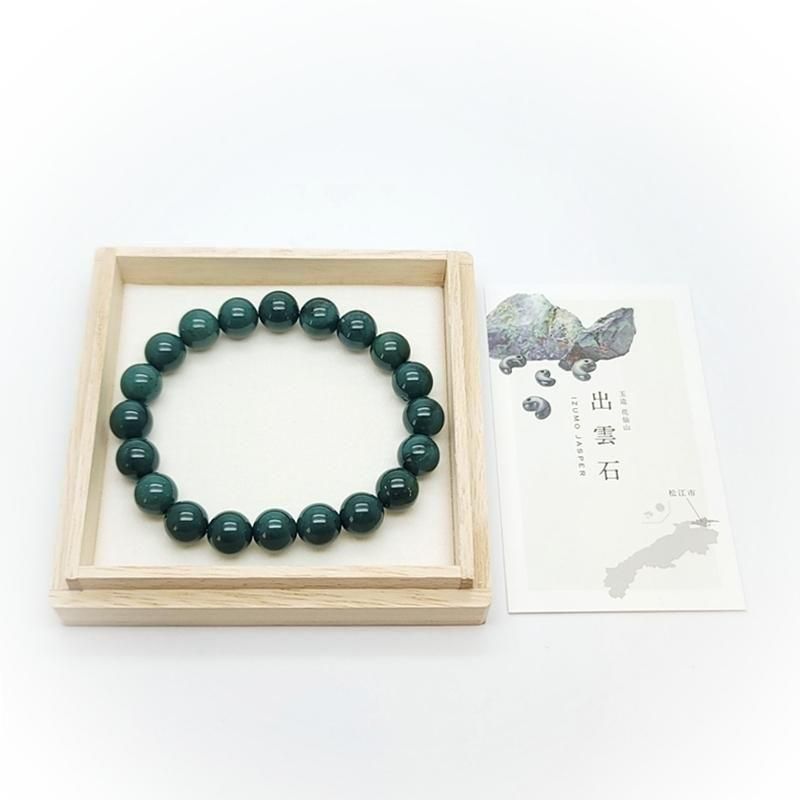 出雲石/碧玉 ブレスレット AA 10mm玉 】 | めのうの店川島【公式通販