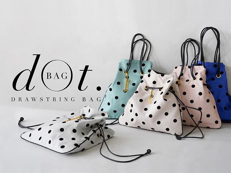 Dot Bag（ドット巾着バッグ） - charmantsac