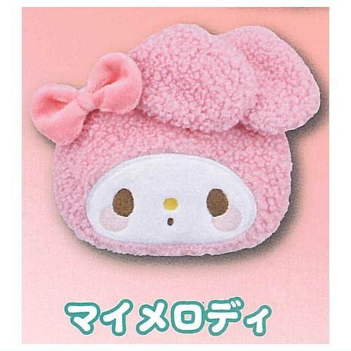 サンリオキャラクターズ ぬいぐるみポーチ [2.マイメロディ],夢屋