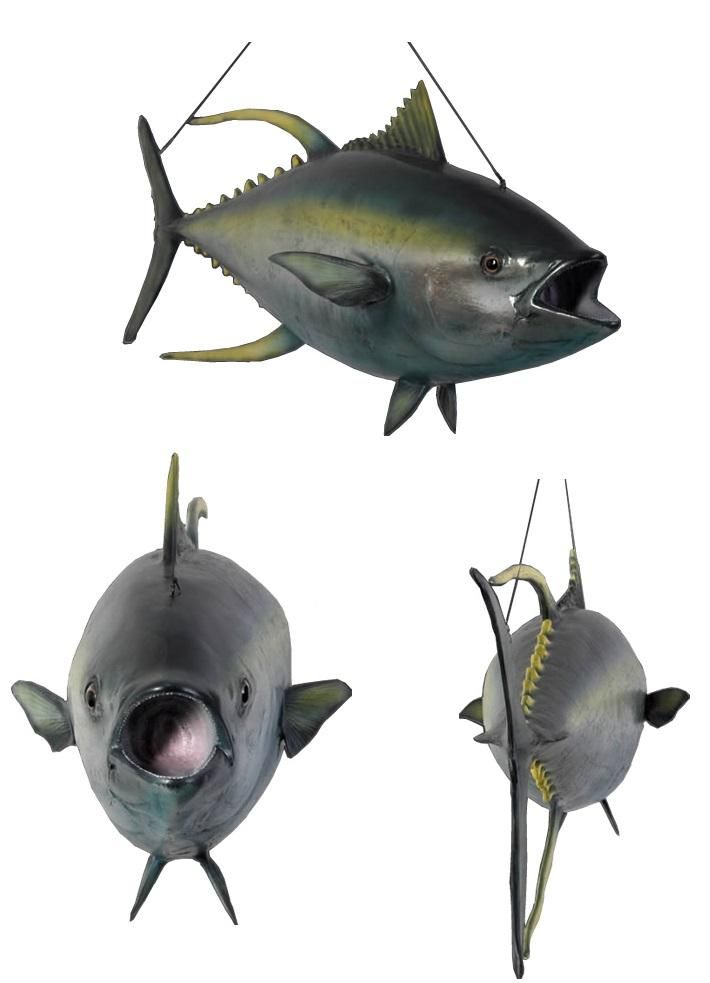 イエローフィンまぐろのビッグオブジェ【165cm 吊タイプ】☆等身大