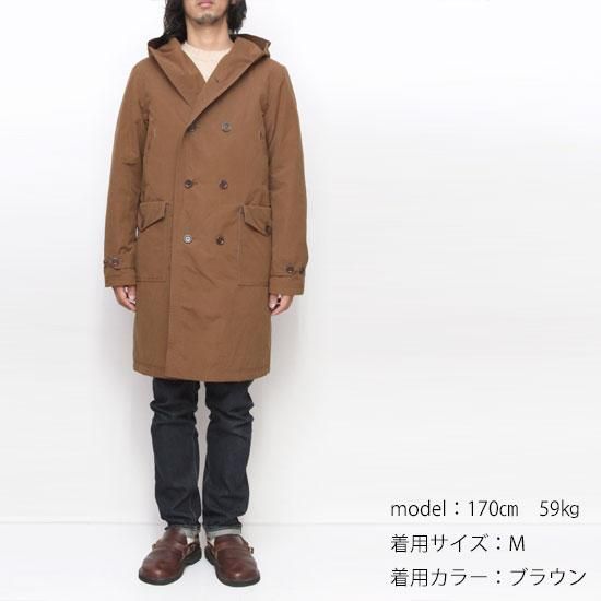Jackman ジャックマン｜JM8995 Spectator Coat (ブラウン