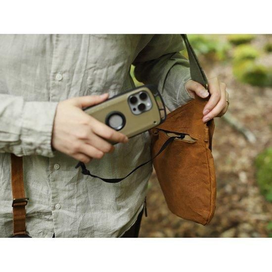 Afterglow アフターグロー】BOL WAXED CANVAS VEST (キャメル)(防水