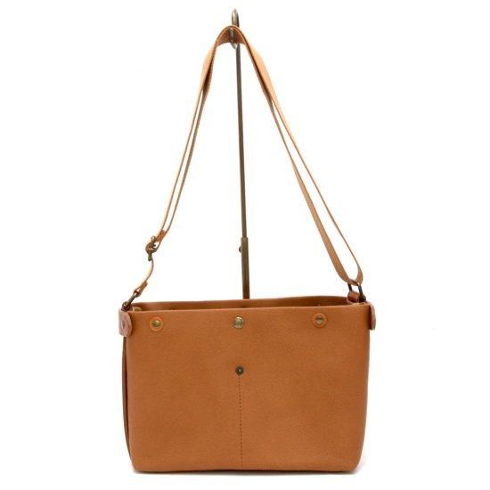 suolo スオーロ｜KID LEATHER (キャメル)(キッド レザー ショルダーバッグ)