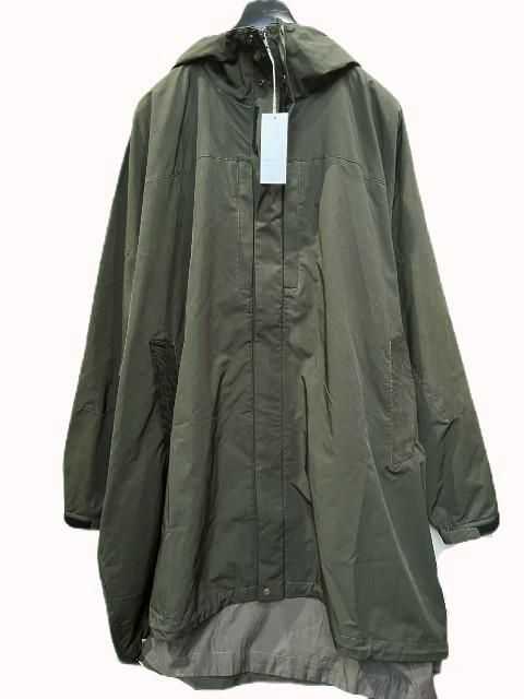 mannine マンナイン ウールコートグリーン恐竜