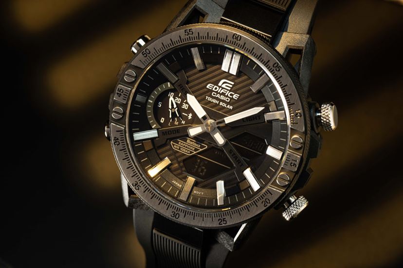 カシオ「エディフィス」が車や工具を愛する人たちに捧げた入魂の「ソス