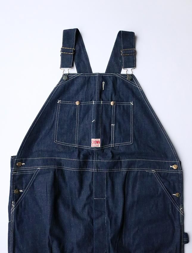 NOS 40s CROWN OVERALLS OVERALL SIZE 48×32 - MATIN, VINTAGE