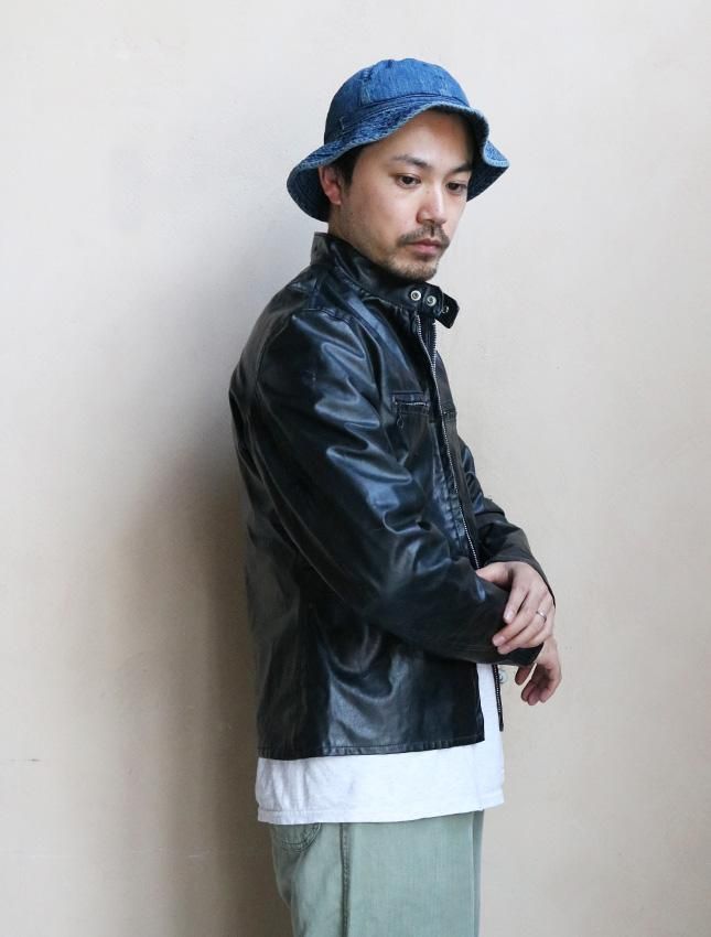 60s HARLEY DAVIDSON SINGLE RIDERS LEATHER JACKET SIZE ML