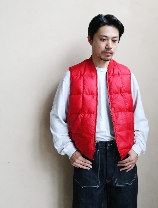60s EDDIE BAUER DOWN VEST SIZE 38 GOOD COND | ビンテージダウン