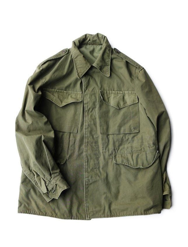 40s US ARMY M-43 FEILD JACKET MADE BY COTTON POPLIN | レアな