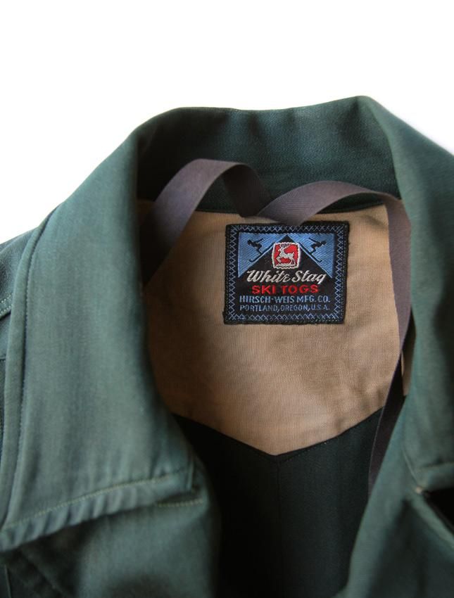 40s WHITE STAG SKI TOGS JACKET - MATIN, VINTAGE OUTFITTERS