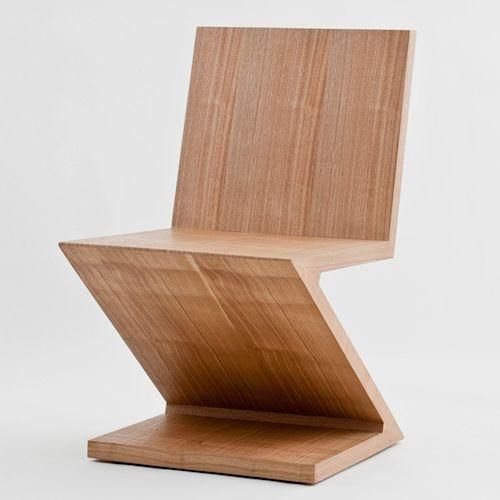 ヘリット・トーマス・リートフェルト/ZigZagChairジグザグチェア