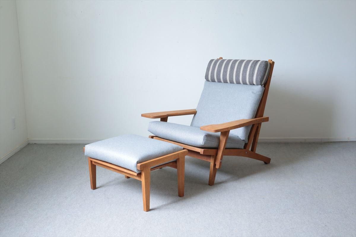 Hans J.Wegnerハンス・J・ウェグナー/1シーターソファ＆オットマン