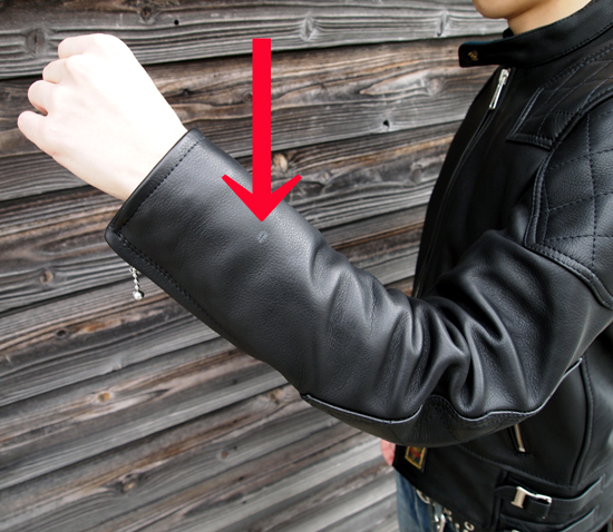 ゴールドトップ シングル ライダース ロンジャン レザージャケット