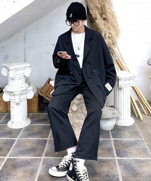 neos -addictive design-】ルーズシルエット ダブル テーラード