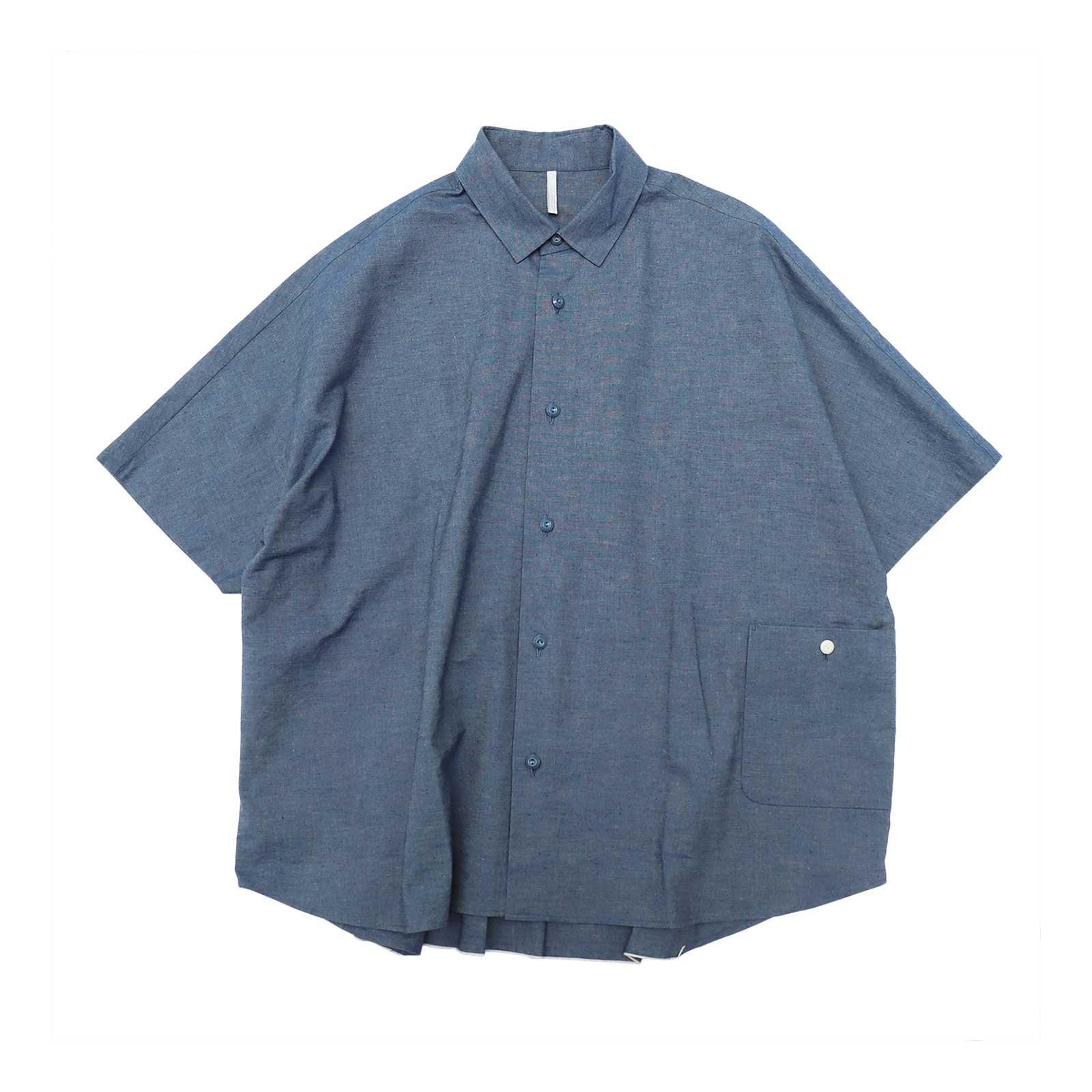 ヒムカシ製図 - 耳鳴！ Boy Friend Shirt -（ワーカーズシャンブレー