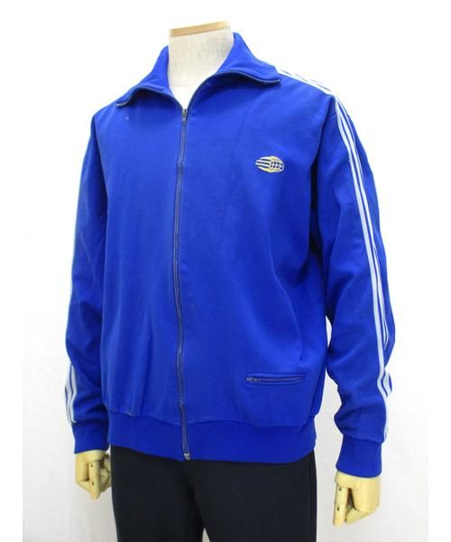 ヴィンテージadidas地球儀トラックジャージ60～70年代 ワールドマーク