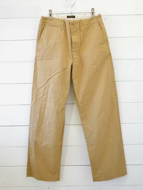 A VONTADE アボンタージ Type 45 Chino Trousers -Wide Fit beige- VTD
