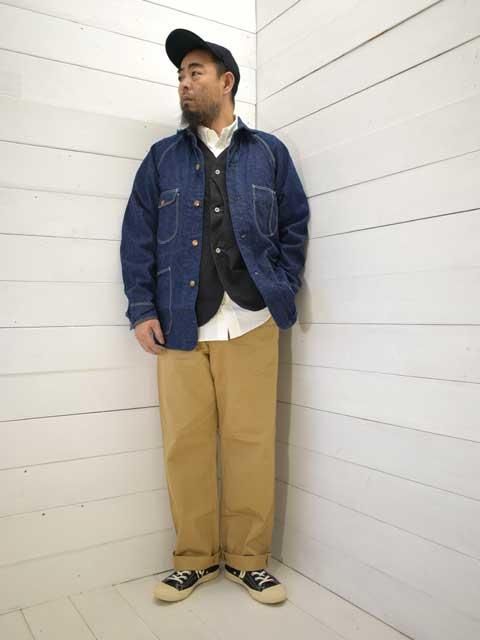 orslow (オアスロウ) 1950'S COVER ALL -ONE WASH- 03-6140-81