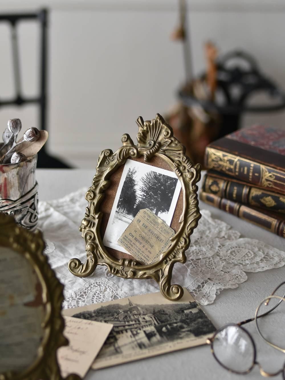 フランスアンティーク雑貨 フォトフレーム.23A ディスプレイ小物