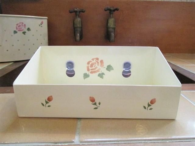 マニーローズ ホーロー スポンジラック - 「フランス雑貨マニー