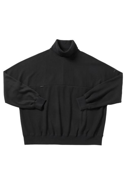 N.HOOLYWOOD [エヌハリウッド] HIGH NECK MICRO FUR KNIT SWEAT