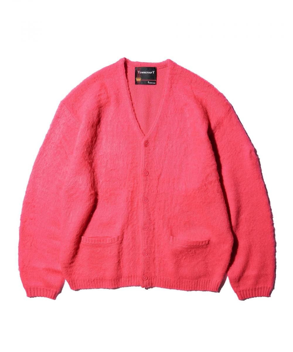 TOWNCRAFT / SOLID SHAGGY CARDIGAN