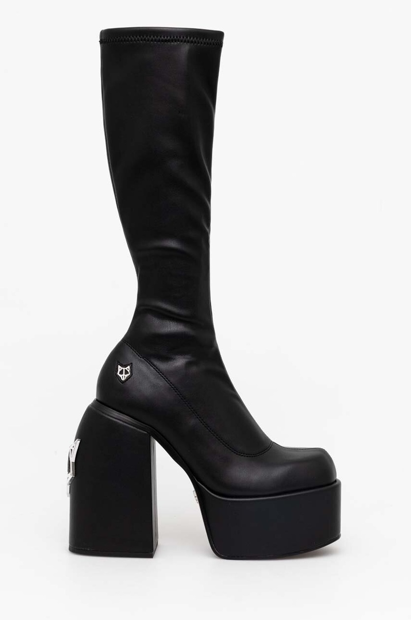 Naked Wolfe boots Scar women's black color at PRM US