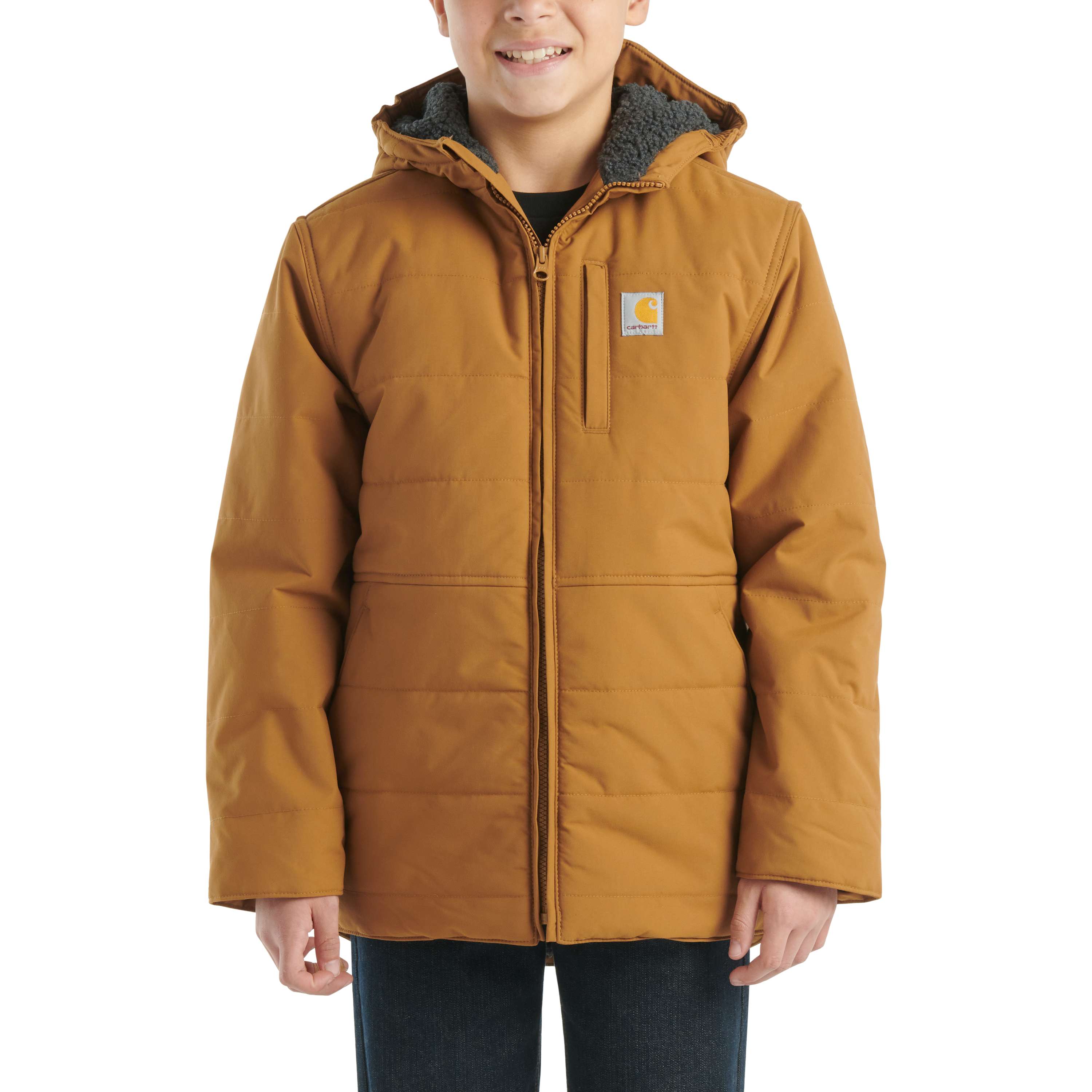 Boys' Montana Insulated Hooded Jacket (Child/Youth) | XXS | Carhartt