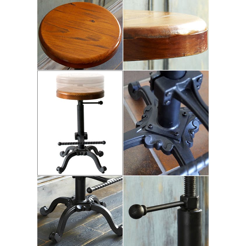 宮武製作所 MIYATAKE バーチェア INDUSTRIAL（インダストリアル