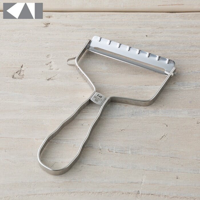 貝印 セレクト100 ステンレス T型ワイドピーラー DH3107 メール便