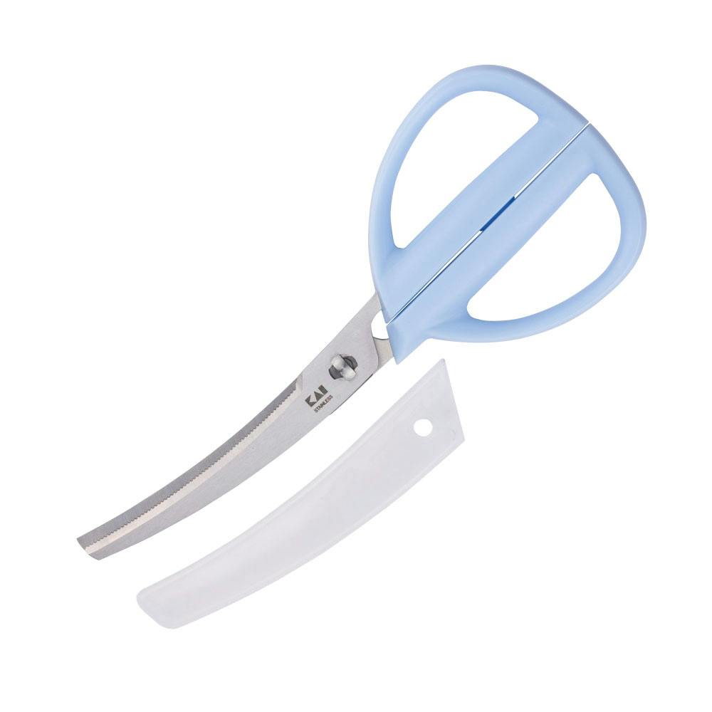 リトルシェフクラブ カーブキッチンバサミ(リトルシェフ) FG5207 貝印