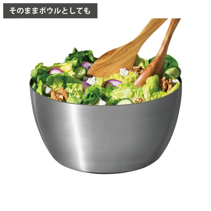 オクソー ステンレスサラダスピナー 1071497 OXO【野菜水切り器 サラダ